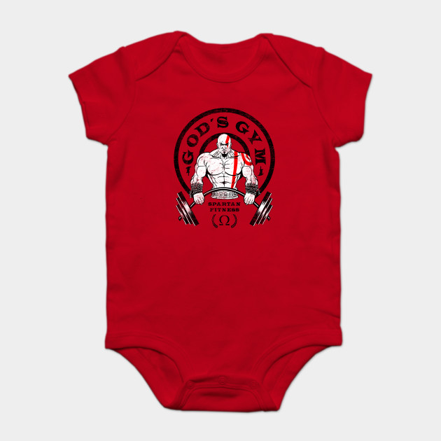 God's Gym Training Onesie TeePublic